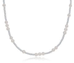 Choker Hope Unwritten Sterling - 4mm Pearl