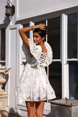 Sweeter Than Life Mini Dress White
