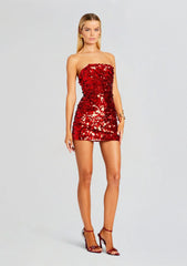 Nolia Sequin Embellished Dress
