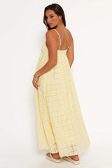 Alyah Maxi Dress - Butter Yellow