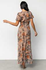 Ardley Maxi Dress | Copper + Slate Floral