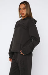 From The Archives Lexi Oversized Hoodie Charcoal