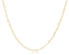 Choker Love Chain - Gold