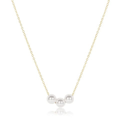 egirl 14" Necklace Gold - Joy Pearl