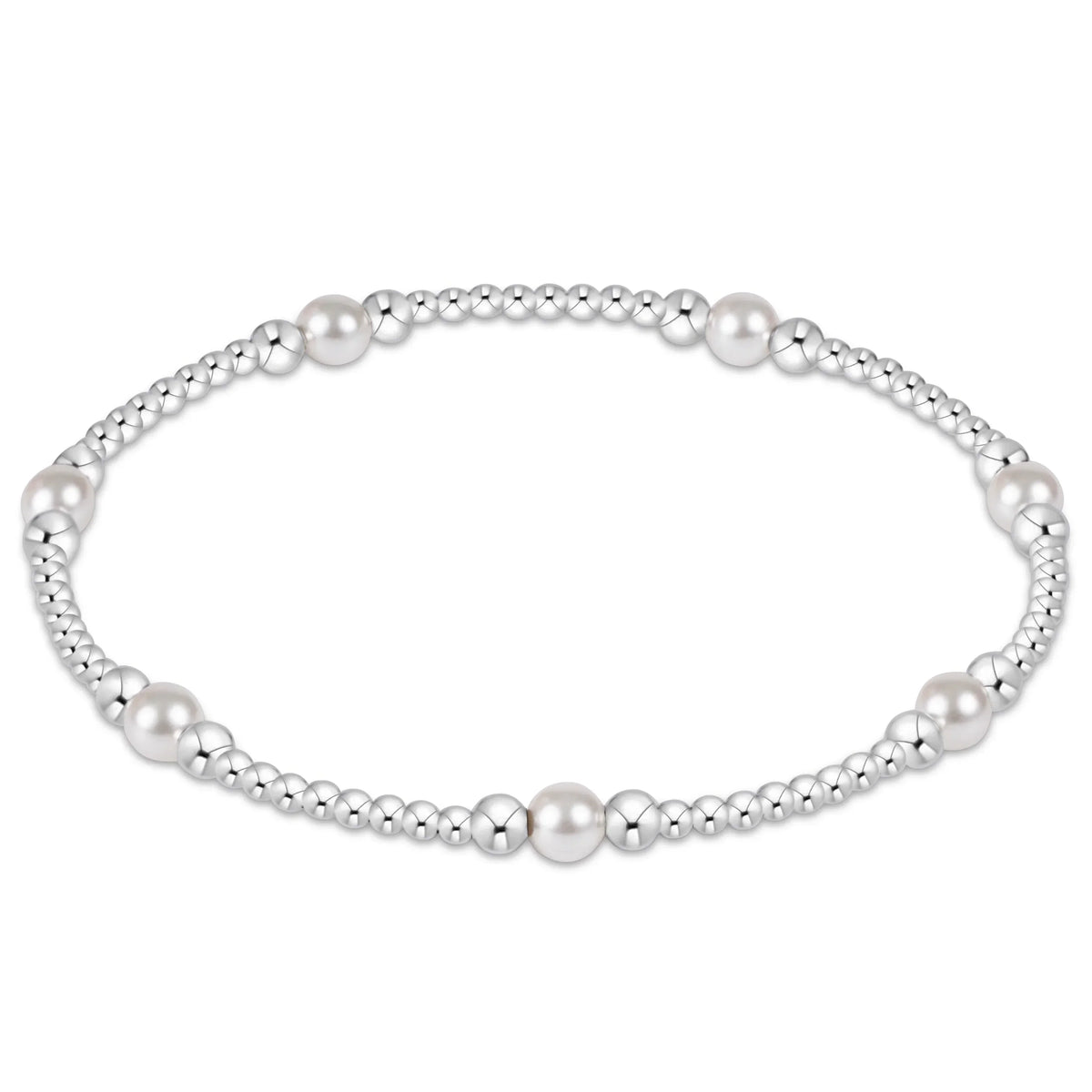 Purpose Pearl 4mm Sterling Bracelet