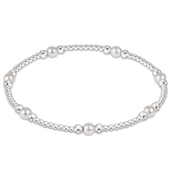 Purpose Pearl 4mm Sterling Bracelet