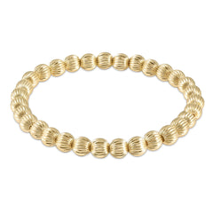 Dignity Gold 6mm Bracelet