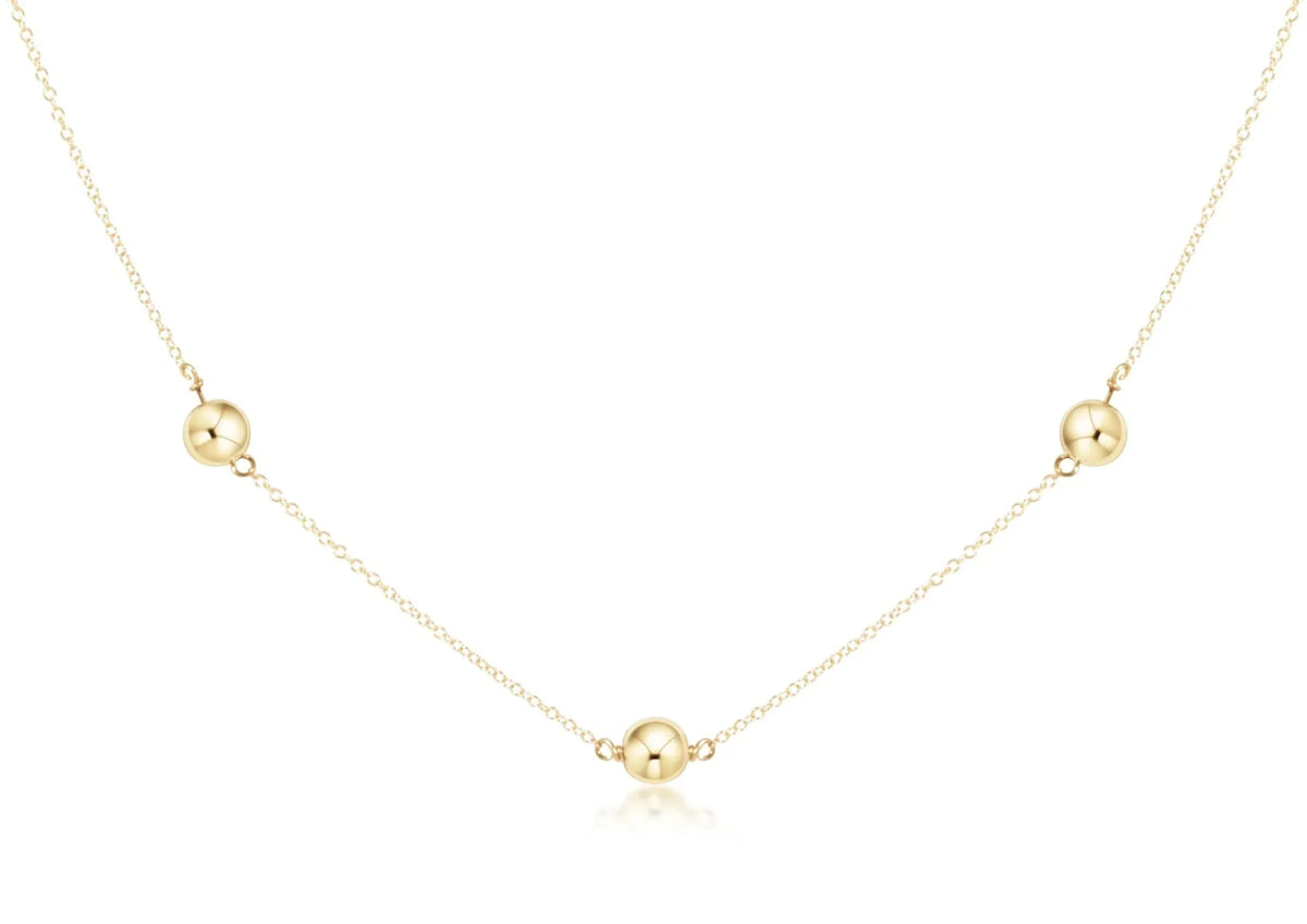 15" Choker Simplicity Chain Gold - Classic Gold 6mm