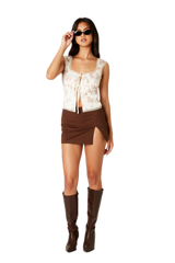 Follow Me Mini Skirt