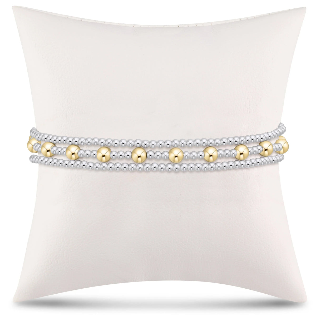 simply classic sincerity stack - mixed metal - stack of 3