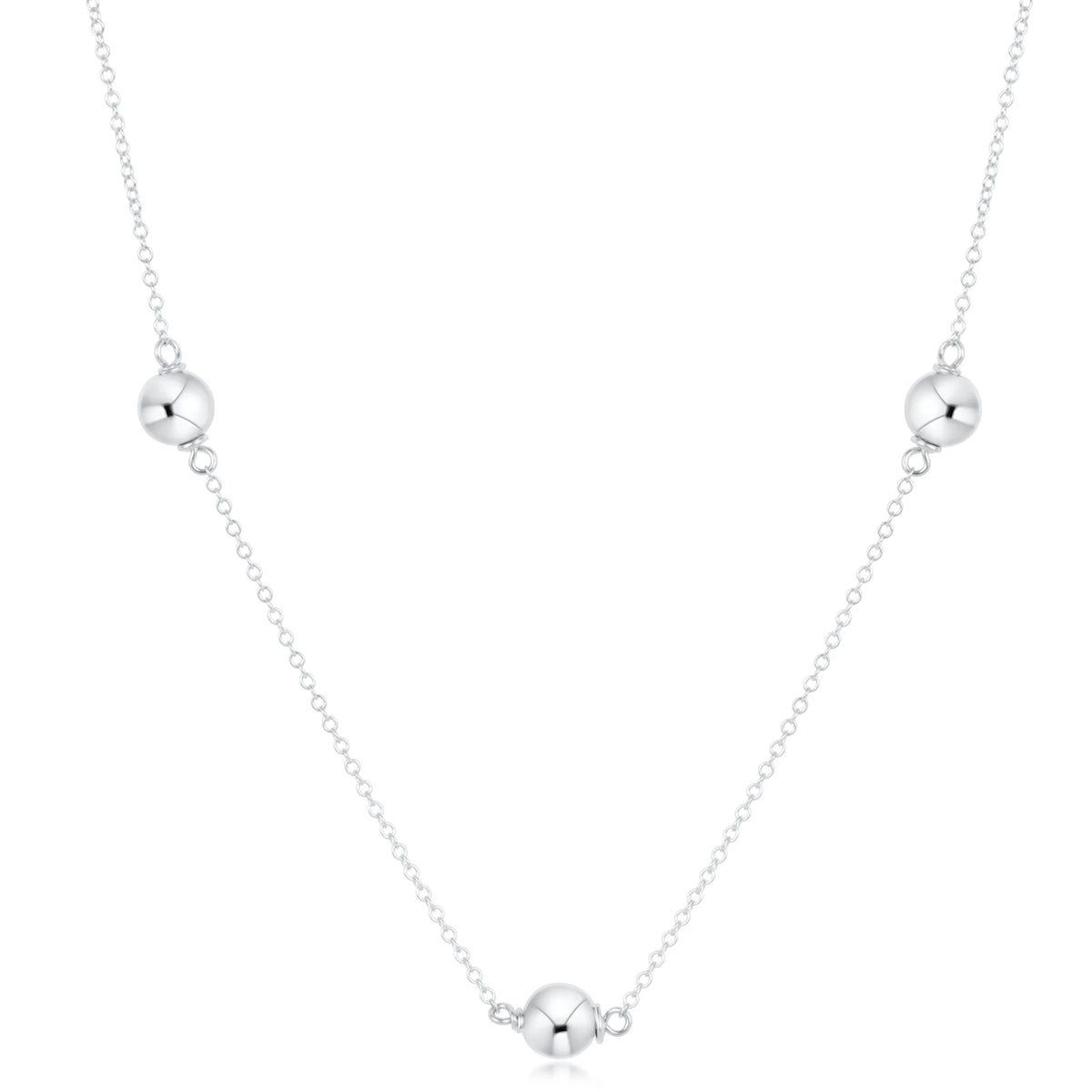 Choker Simplicity Chain Sterling - Classic Sterling 6mm
