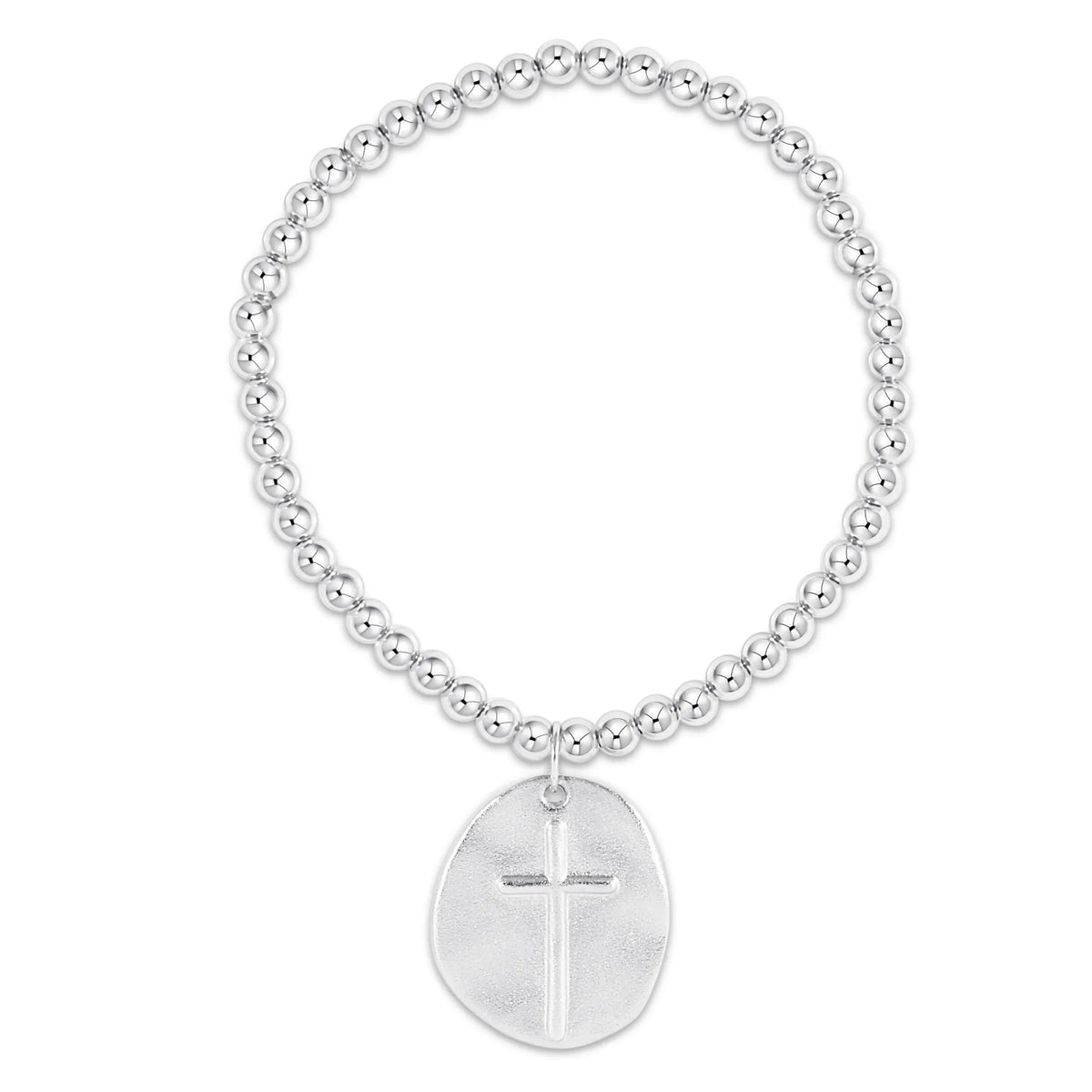 Classic Sterling 4mm Bracelet - Inspire Sterling Disc