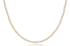 Choker Beaded - Hope Unwritten Pearl 3mm