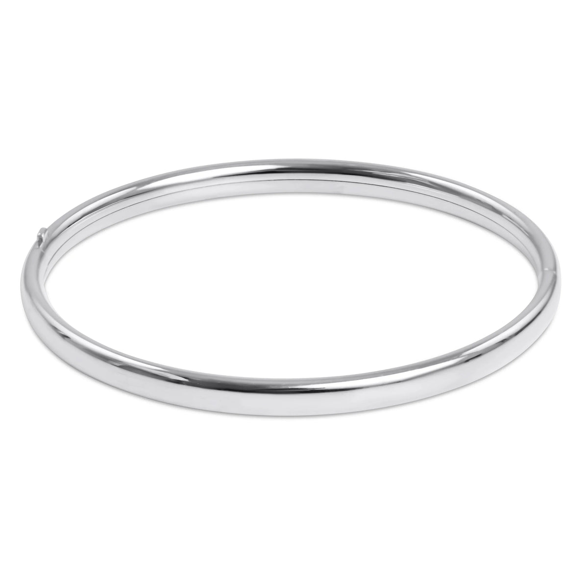 cherish sterling bangle bracelet small