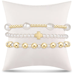 enewton Extends - not your grandma's pearls gift stack