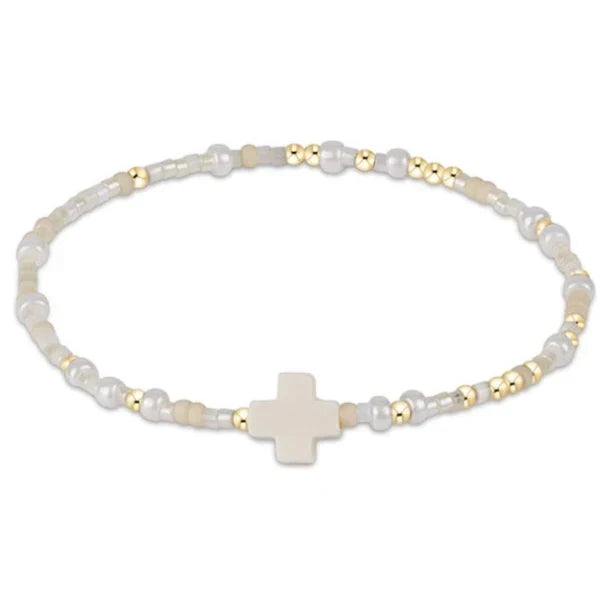 egirl Hope Unwritten Signature Cross Bracelet - Oh Snow You Didn't!