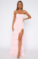 Just Like A Dream Maxi Dress Baby Pink