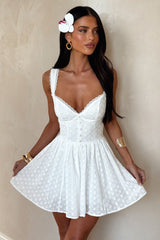 Skyla Mini Dress - White